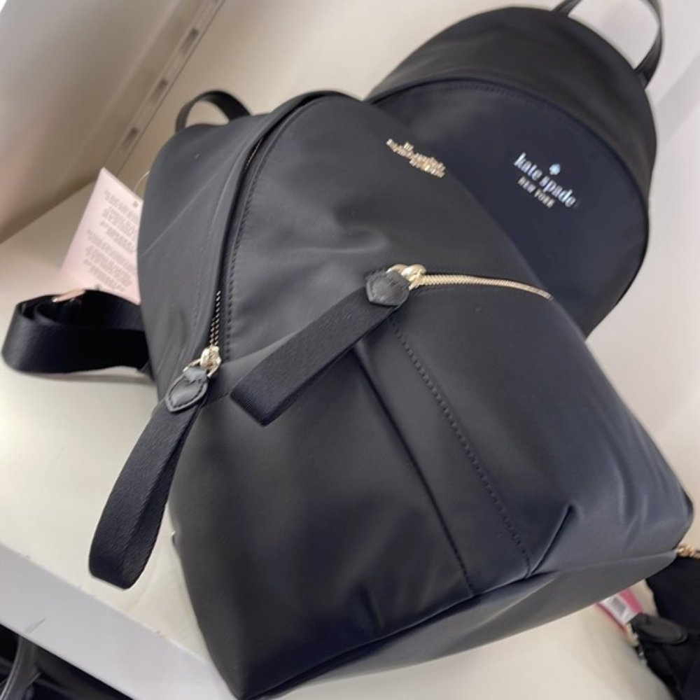 Kate Spade Chelsea Medium Backpack Black - Picture 10 of 16
